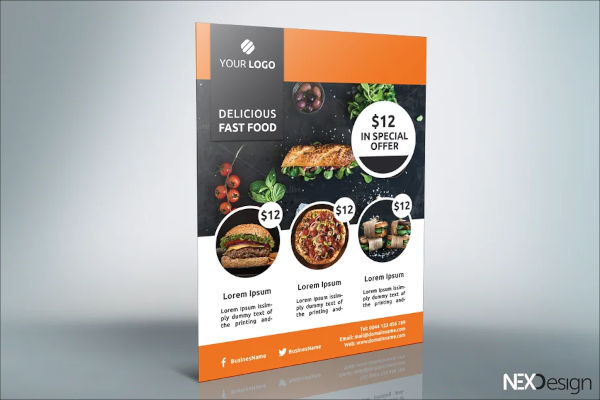 Fast Food Flyer Templates | 29+ Free & Premium PSD, Vector, Flyer Templates Download